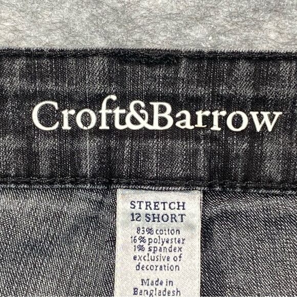 Croft & Barrow Womens Black Natural Fit Stretch Bootcut Jeans Size 12 Short - Picture 9 of 14